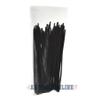 75pc Zip Ties 200mm x 4.5mm Black Cable Ties Wrap Wire Lock Ties TE949 view 3