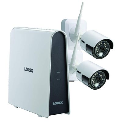 Lorex by FLIR 100% Wire-Free 6-Channel HD DVR with 2 Cameras