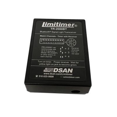 DSan - TR-2000BT - Bluetooth Wireless Receiver for Limitimer Signal Lights - Includes Power Supply & Cat-5 Cable
