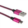 SANOXY 6FT Micro USB Fast Charger Data Sync Cable Cord (Pink) view 1