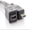 Sanoxy Cable Adapter. USB Female to Micro USB Male + Female Adapter Cable view 2