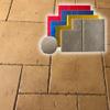 Travertine Ashlar Tile Concrete Stamps Set of 5 | Made in USA | 32" x 24" | Durable Rigid & Flexible Mats for Driveways, Walkways and Patios SM 6000/S-5 view 1