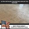 Travertine Ashlar Tile Concrete Stamps Set of 5 | Made in USA | 32" x 24" | Durable Rigid & Flexible Mats for Driveways, Walkways and Patios SM 6000/S-5 view 2