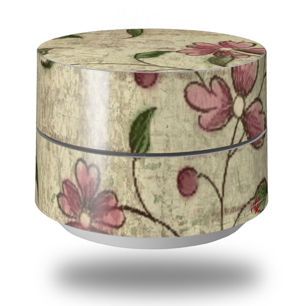 Skin Decal Wrap for Google WiFi Original Flowers and Berries Pink (Google WiFi NOT Included) by WraptorSkinz