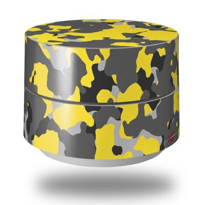 Skin Decal Wrap for Google WiFi Original WraptorCamo Old School Camouflage Camo Yellow (Google WiFi NOT Included) by WraptorSkinz