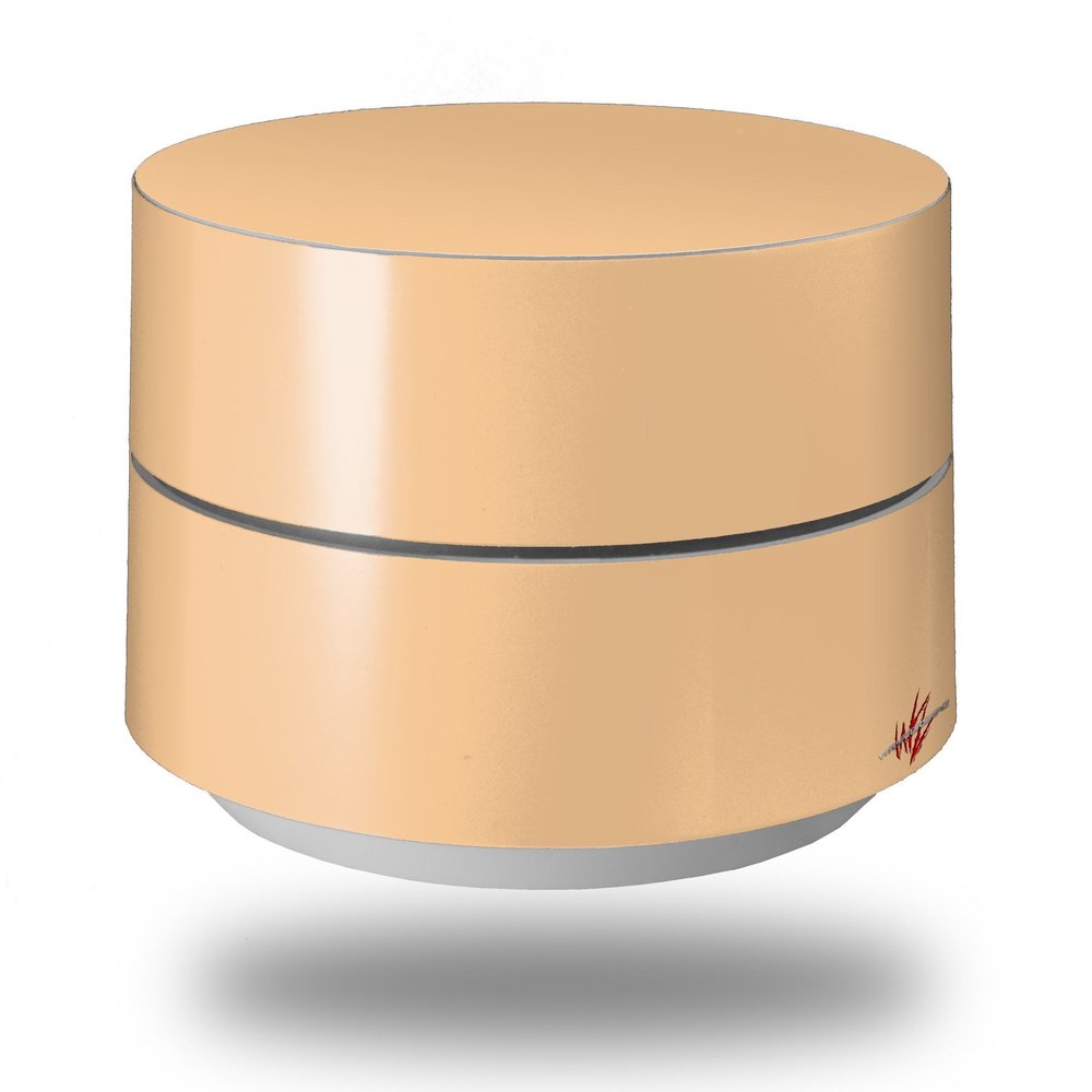 Skin Decal Wrap for Google WiFi Original Solids Collection Peach (Google WiFi NOT Included) by WraptorSkinz