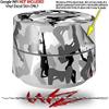 Skin Decal Wrap for Google WiFi Original Sexy Girl Silhouette Camo Gray (Google WiFi NOT Included) by WraptorSkinz view 2