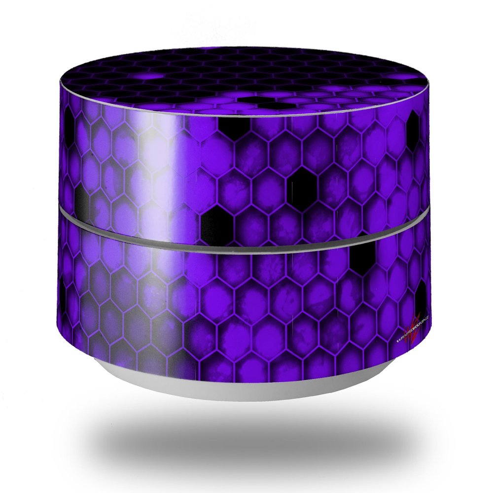 Skin Decal Wrap for Google WiFi Original HEX Purple (Google WiFi NOT Included) by WraptorSkinz