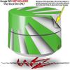 Skin Decal Wrap for Google WiFi Original Rising Sun Japanese Flag Green (Google WiFi NOT Included) by WraptorSkinz view 2
