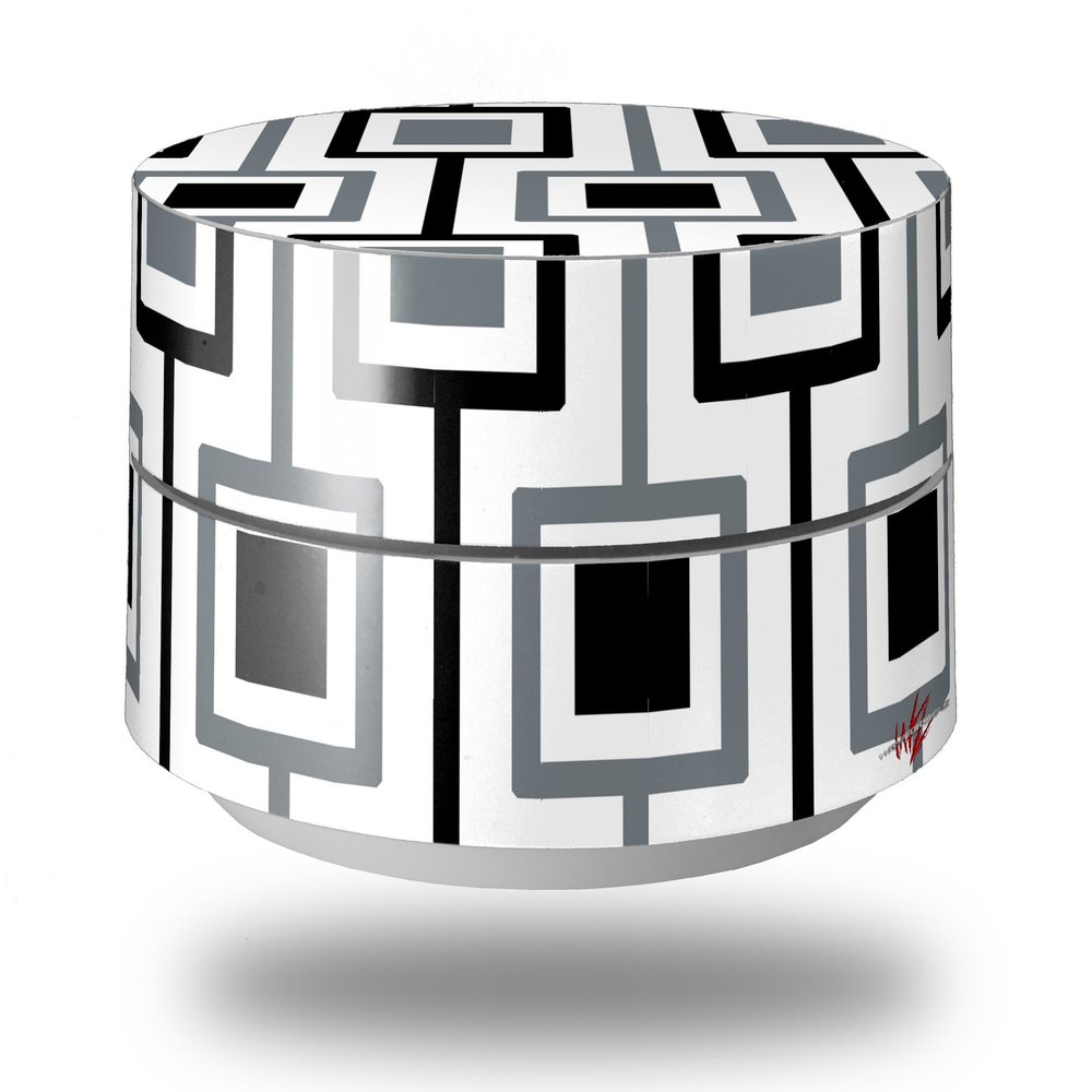 Skin Decal Wrap for Google WiFi Original Squares in Squares (Google WiFi NOT Included) by WraptorSkinz