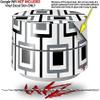Skin Decal Wrap for Google WiFi Original Squares in Squares (Google WiFi NOT Included) by WraptorSkinz view 2