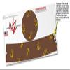 Skin Decal Wrap for Google WiFi Original Anchors Away Chocolate Brown (Google WiFi NOT Included) by WraptorSkinz view 3