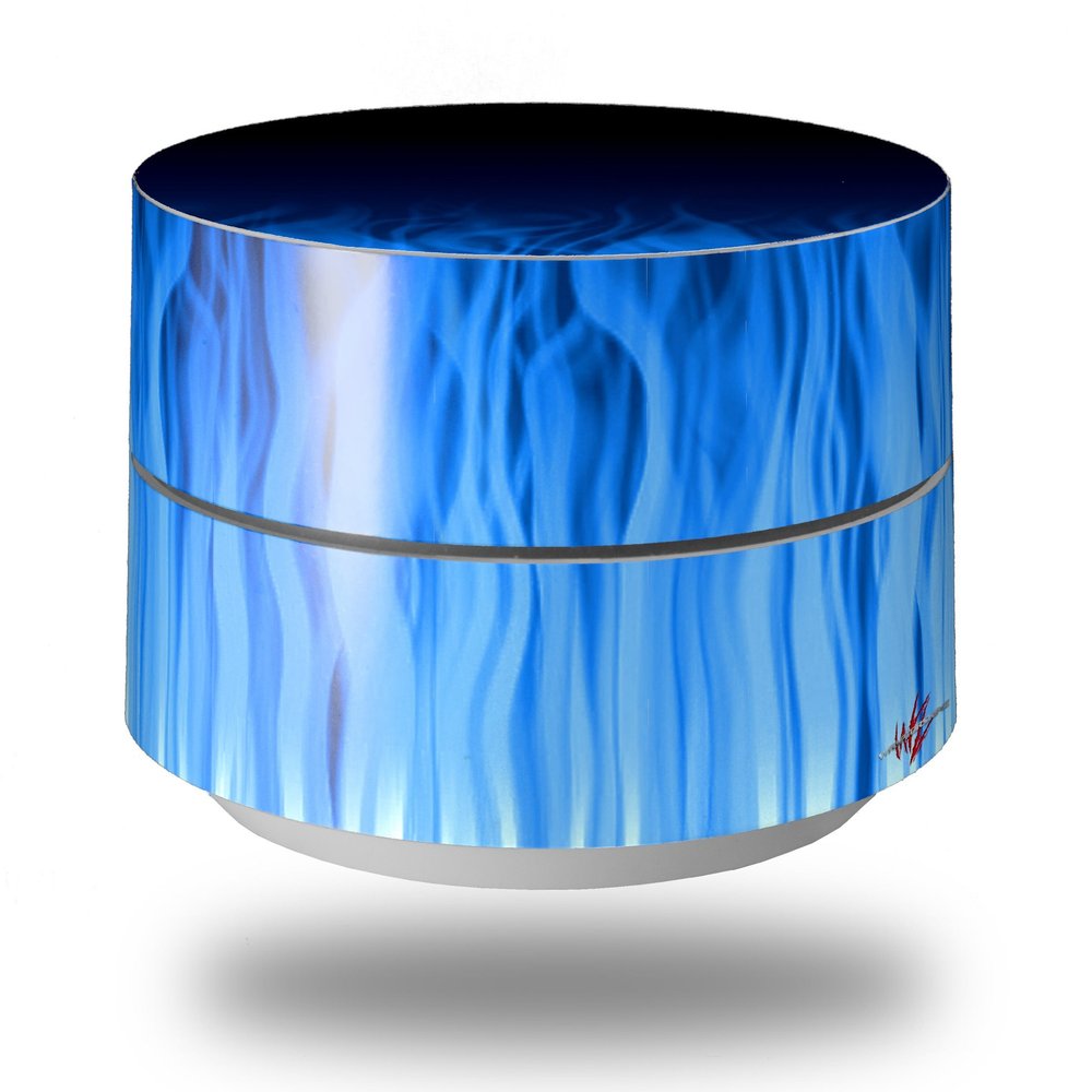 Skin Decal Wrap for Google WiFi Original Fire Blue (Google WiFi NOT Included) by WraptorSkinz