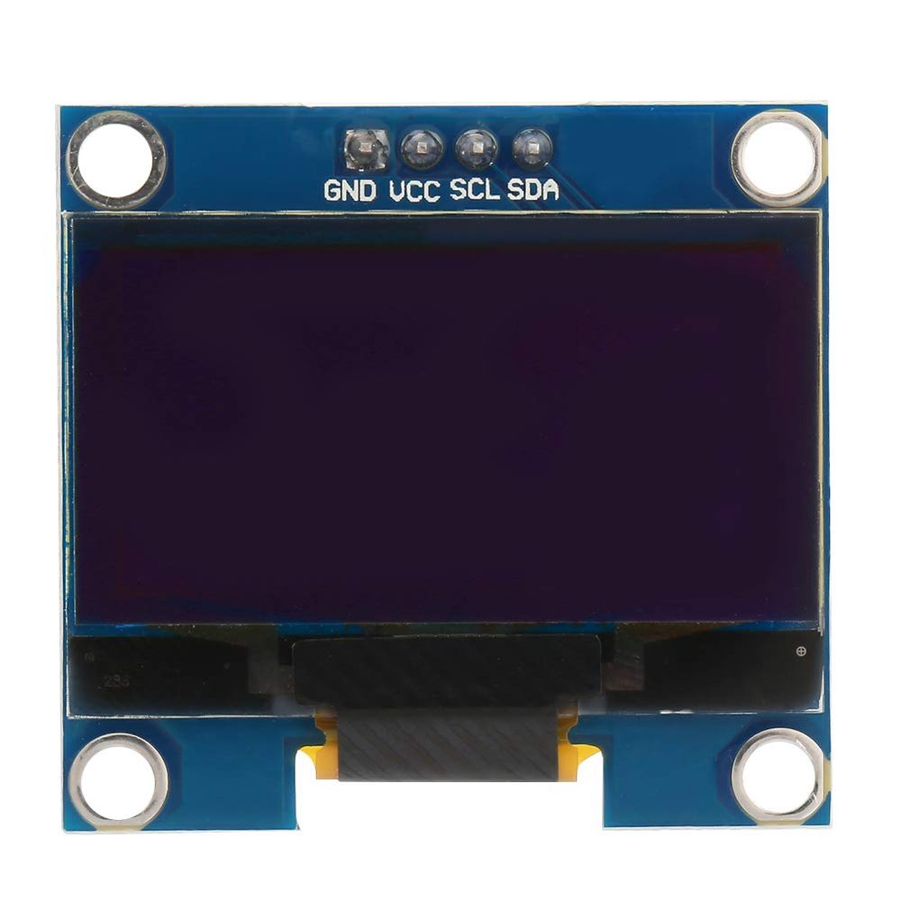 Walfront 1.3 Inch 128X64 IIC I2C SPI Serial OLED Display Module White Text Color for MP3 Function Cellphone Smart Health Device