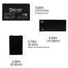 Mighty Max Battery 12V 8Ah SLA Replaces APC Smart UPS SU1400RM2U, SU3000RMUS - 4 Pack view 2