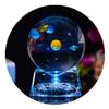 3D Crystal Ball with Solar System Model, 80mm (3.15 inch) Solar System Crystal Ball for Teacher of Physics, Girlfriend, Classmates and Birthday Gift view 1