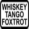 LPF USA Whisky Tango Foxtrot Decal Funny Helmet Hard Hat Gloss Vinyl Sticker VAR view 1
