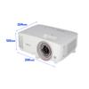 BenQ TH671ST Full HD 1080p Projector for Gaming: High Brightness 3000 ANSI Lumen, Low Input Lag, Superior Short Throw for Table Top Placement - White view 3