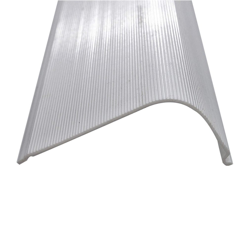 Beam Lighting Under Cabinet Light Cover Replacement | White Ribbed Acrylic Diffuser (Curved, 24")