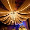 20-Inch Ceiling Draping Hoop Kit  Silver Metal Frame Hardware for 4 Hanging Panels Wedding Party Reception Decorations view 2