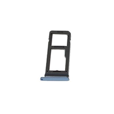 SIM Card Slot SD Card Tray Holder Adapter Single Sim for Samsung Galaxy S8 G950F G950 - Blue