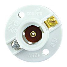 Cooper Wiring Devices S752W Cleat Sockets for use with Stage Lighting