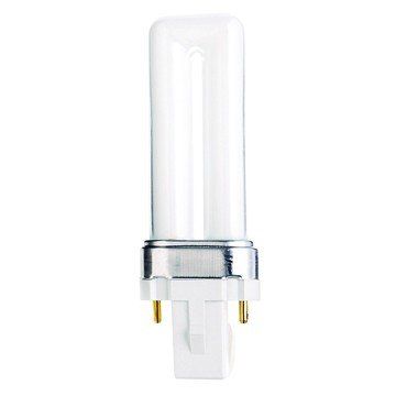 (Pack of 5) Satco S8302, 2700K 7-Watt G23 Base T4 Twin 2-Pin Tube for Magnetic Ballasts, Compact Fluorescent Bulb5