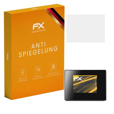 atFoliX Screen Protector compatible with Technisat DigitRadio 110 IR Screen Protection Film, anti-reflective and shock-absorbing FX Protector Film (3X)