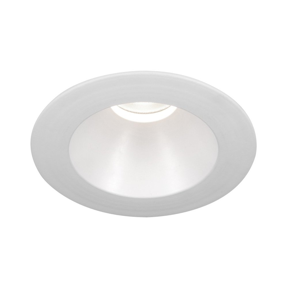 WAC Lighting R3BRDP-N927-WT Oculux 3.5" LED Round Open Reflector Dead Front Narrow 2700K Trim Engine, White