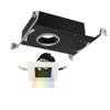 WAC Lighting R3ASAT-FCC24-BKWT Aether Color Changing LED Square Adjustable Trim with Light Engine Flood Beam, Black White view 4