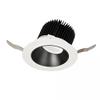 WAC Lighting R3ASWT-ACC24-BKWT Aether Color Changing LED Square Wall Wash Trim with Light Engine, Black White view 4