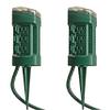 Yard Master 13547WD 6-Outlet Power Stake Timer with Light Sensor & 6-Foot Cord, Green (2;;PACK) view 1