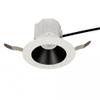 WAC Lighting R3ARDT-FCC24-BKWT Aether Color Changing LED Round Open Reflector Trim with Light Engine Flood Beam, Black White view 2