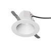 WAC Lighting R3ARDT-FCC24-BKWT Aether Color Changing LED Round Open Reflector Trim with Light Engine Flood Beam, Black White view 4