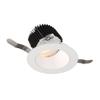 WAC Lighting R3ARAT-FCC24-BKWT Aether Color Changing LED Round Adjustable Trim with Light Engine Flood Beam, Black White view 4