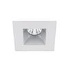 WAC Lighting R2BSD-F927-HZWT Oculux 2" LED Square Flood 2700K Trim with Light Engine and New Construction or Remodel Housing, 50 Beam, Haze/White view 1