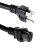 CablesAndKits Heavy Duty AC Power Cord, (Compatible with Cisco P/N CAB-C15-AC), 15A/125V, 14 AWG, 5-15P to C15, (NEMA 5-15P to IEC-60320-C15) 10 ft view 1