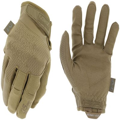 Mechanix Wear: Tactical Specialty 0.5mm High-Dexterity Work Gloves with Secure Fit and Precision Feel, Tactical Gloves for Airsoft, Paintball, Utility Use, Gloves for Men (Brown, X-Large)