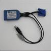 Raritan Dominion D2CIM-DVUSB KX II CIM Computer Interface Module PC KVM Extender, Blue, USB, Automatic, Panel Mount view 1