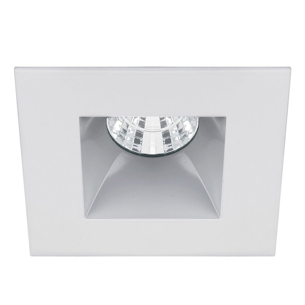 WAC Lighting R3BSD-N927-HZWT Oculux LED Square Open Reflector Narrow 2700K Trim Engine, 3.5", Haze White