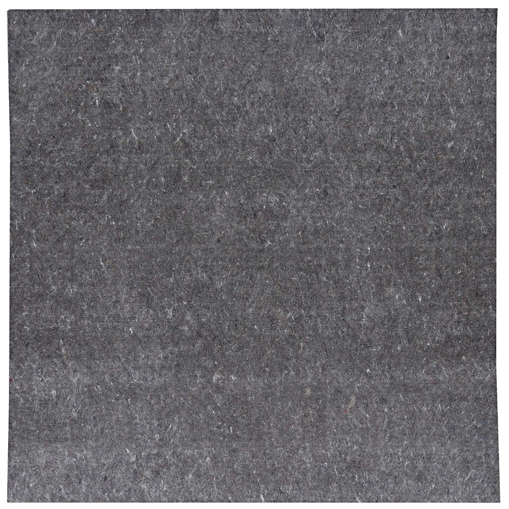 Linon PAD-UL0435 Underlay-Premier Plush & Multi Grey, 3 x 5