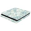 MightySkins Skin Compatible with Sony PS4 Slim Console - Blue Seashells | Protective, Durable, and Unique Vinyl Decal wrap Cover | Easy to Apply, Remove, and Change Styles | Made in The USA view 1