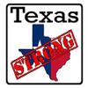 CustomDecal US Texas State (K2) - Premium Strong Flag Vinyl Decal - American State Pride Sticker for Cars, Trucks, Windows, and Laptops - USA Flag Black and White Design - Waterproof 5'' view 1