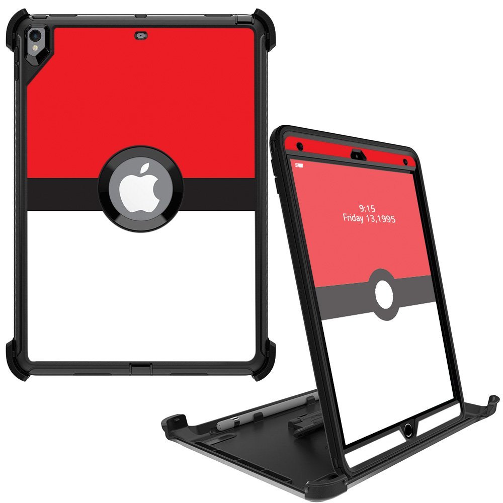 MightySkins Skin Compatible with OtterBox Defender Apple iPad Pro 10.5"(2017) - Battle Ball | Protective, Durable, and Unique Vinyl wrap Cover | Easy to Apply, Remove | Made in The USA