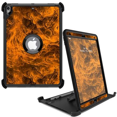 MightySkins Skin Compatible with OtterBox Defender Apple iPad Pro 10.5"(2017) - Burning Up | Protective, Durable, and Unique Vinyl wrap Cover | Easy to Apply, Remove | Made in The USA