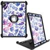 MightySkins Skin Compatible with OtterBox Defender Apple iPad Pro 10.5"(2017) - Blue Petals | Protective, Durable, and Unique Vinyl wrap Cover | Easy to Apply, Remove | Made in The USA view 1