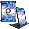 MightySkins Skin Compatible with OtterBox Defender Apple iPad Pro 10.5"(2017) - Blue Fire | Protective, Durable, and Unique Vinyl wrap Cover | Easy to Apply, Remove | Made in The USA view 1