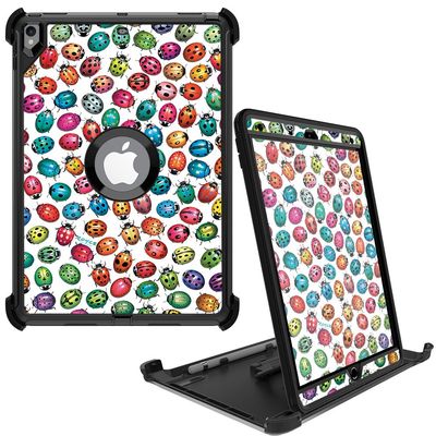 MightySkins Skin Compatible with OtterBox Defender Apple iPad Pro 10.5"(2017) - Color Bugs | Protective, Durable, and Unique Vinyl wrap Cover | Easy to Apply, Remove | Made in The USA