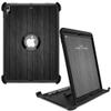 MightySkins Skin Compatible with OtterBox Defender Apple iPad Pro 10.5"(2017) - Black Wood | Protective, Durable, and Unique Vinyl wrap Cover | Easy to Apply, Remove | Made in The USA view 1