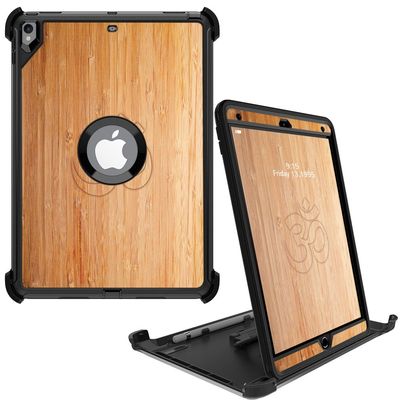 MightySkins Skin Compatible with OtterBox Defender Apple iPad Pro 10.5"(2017) - Bamboo Ohm | Protective, Durable, and Unique Vinyl wrap Cover | Easy to Apply, Remove | Made in The USA